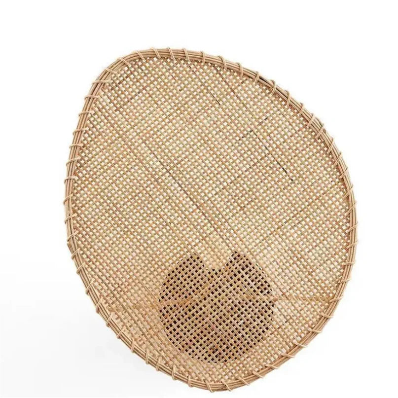 Afralia™ Hand-Woven Rattan Wall Lamp for Japanese Inspired Decor