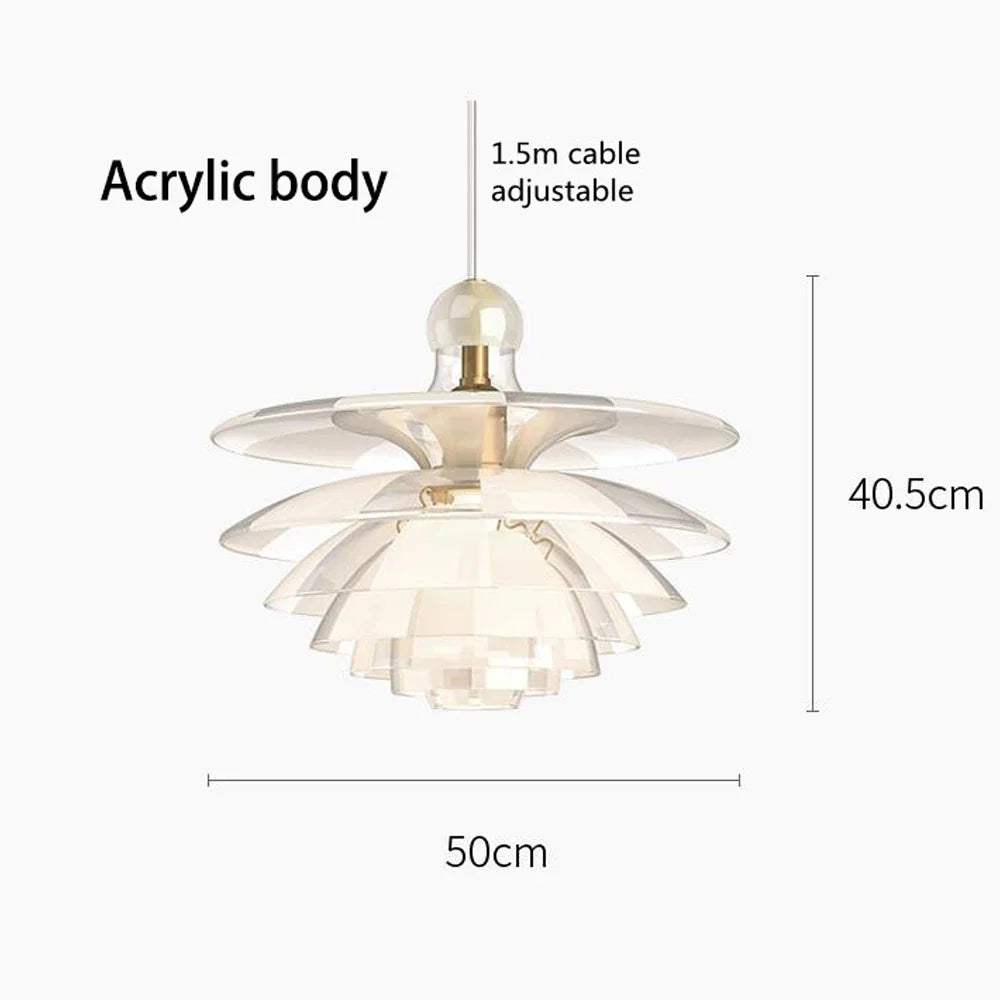 Afralia™ Pine Cones LED Chandelier Classic Design Pendant Lighting