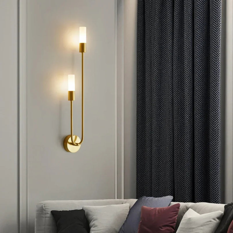 Afralia™ Modern LED Wall Sconce: Bedroom Living Room Hallway Lighting Fixture