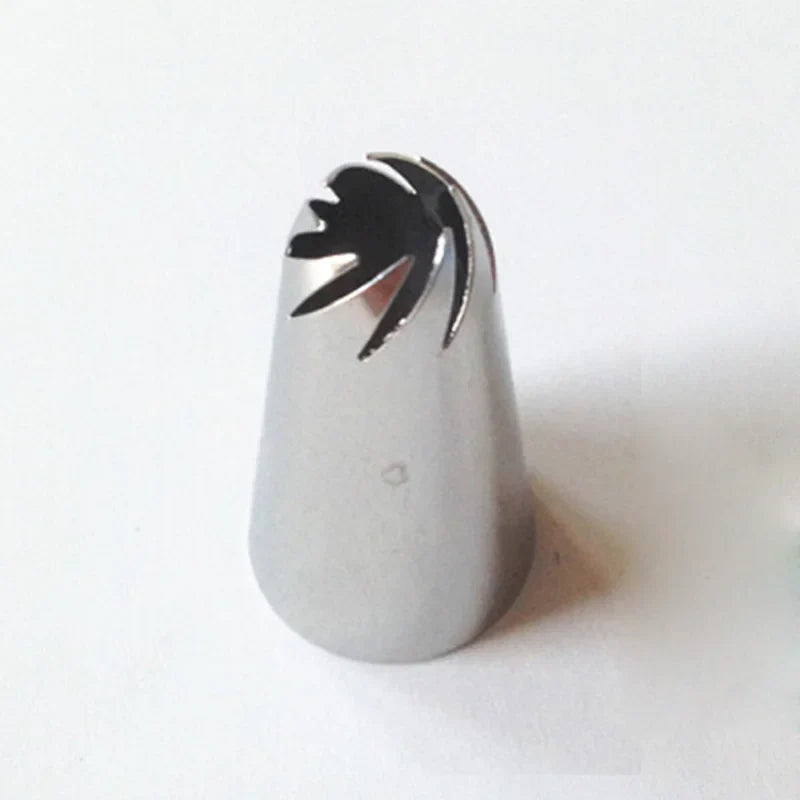 Afralia™ Rose Icing Piping Nozzles: Stainless Steel Cake Decorating Tool with Flower Mouth Cream Pastry Tips