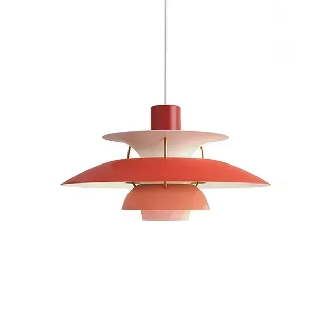 Afralia™ Colorful Umbrella LED Pendant Light for Living Room and Kitchen