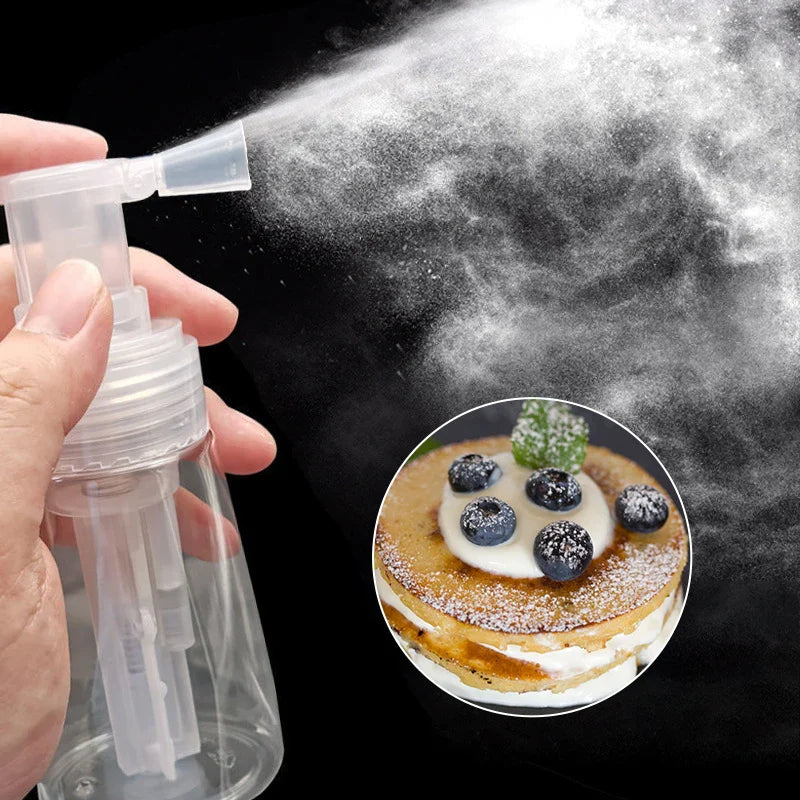 Afralia™ Glitter Powder Spray Bottle for Cake Decoration and Baking