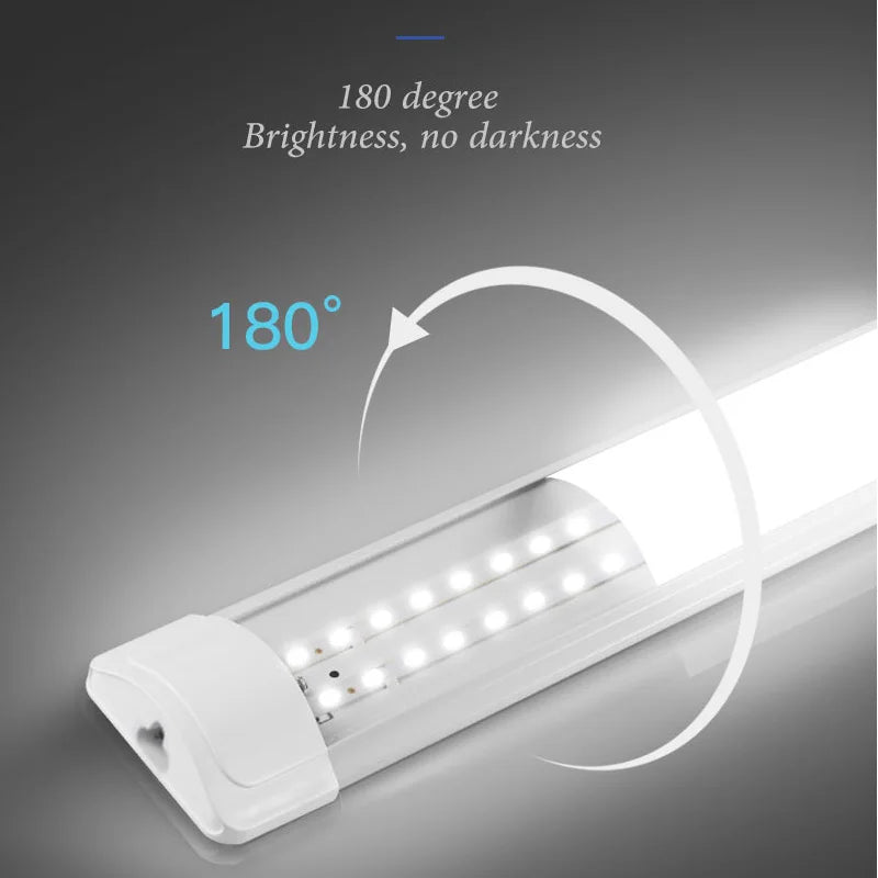 Afralia™ LED Tube Light Fixture for Home Kitchen Bedroom Cabinet Indoor Lighting