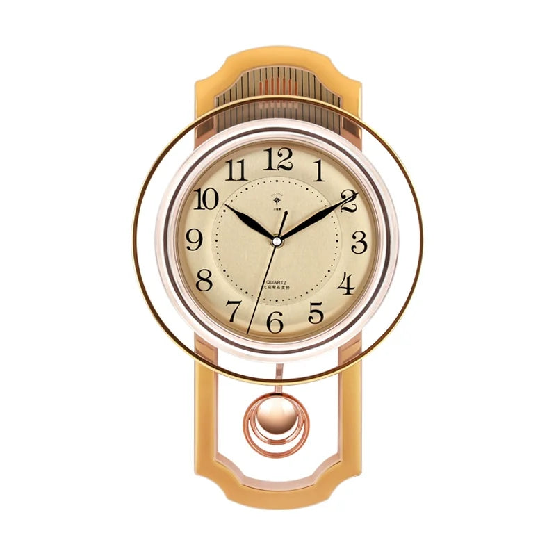 Afralia™ Vintage Silent Wall Clock Shabby Chic Home Decor