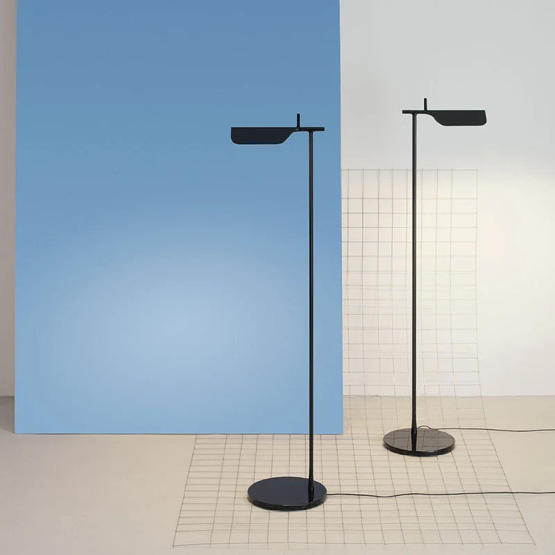 Afralia™ Postmodern Black Floor Lamp: Rustic Italian Design for Hotel & Home Décor