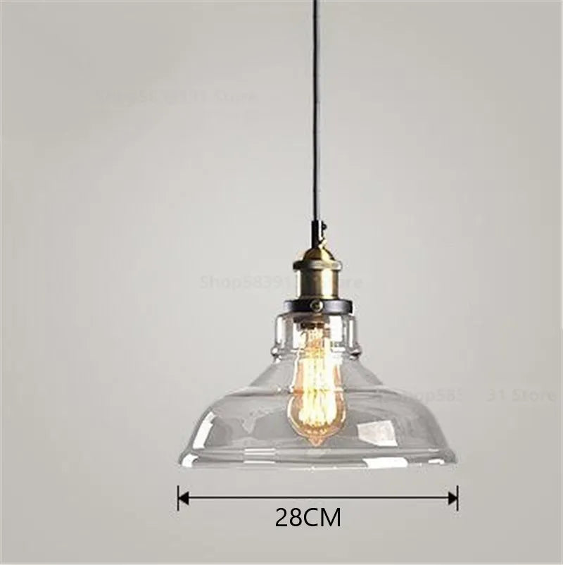Afralia™ Nordic Glass Ball Pendant Lights for Modern Living Room LED Decor