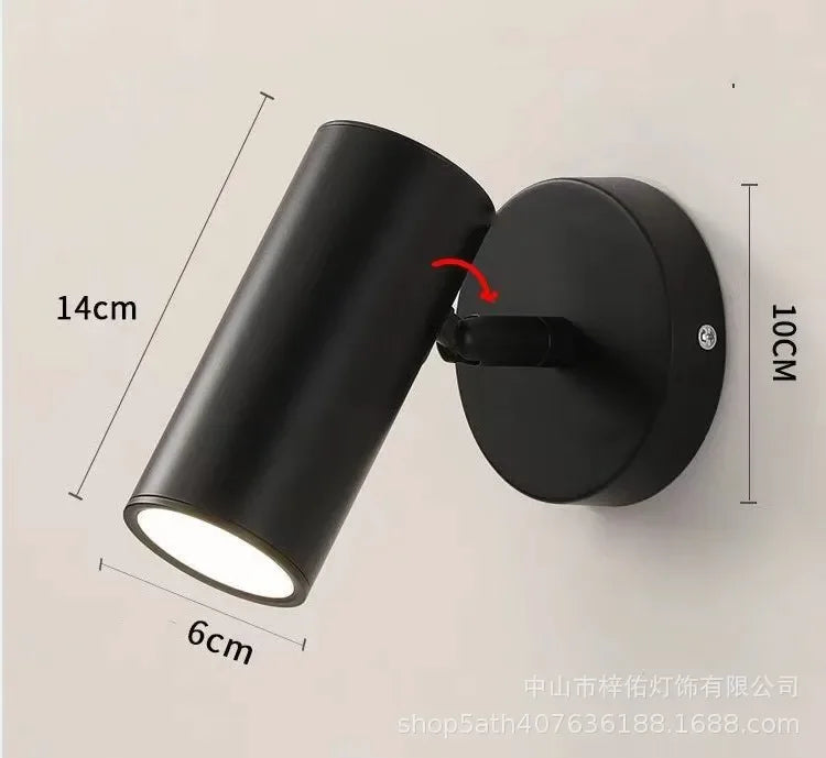 Modern Luxury Bedside Wall Lamp for Bedroom by Afralia™