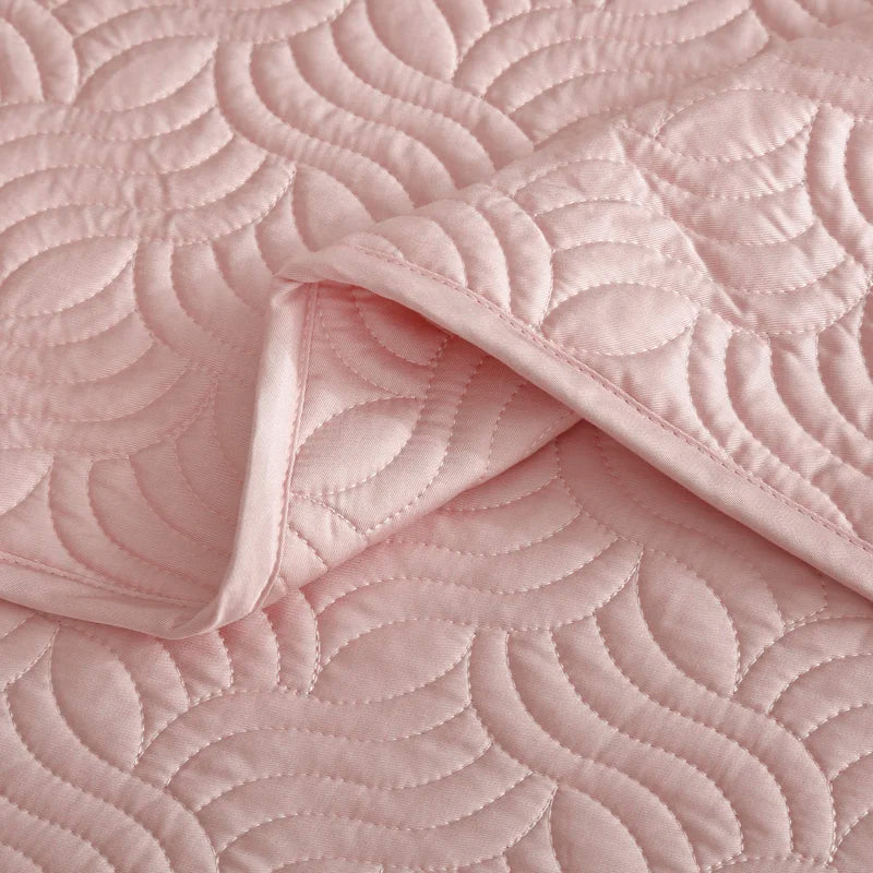 Afralia™ Silky Eucalyptus Fiber Quilted Bedspread for Cool Sleep