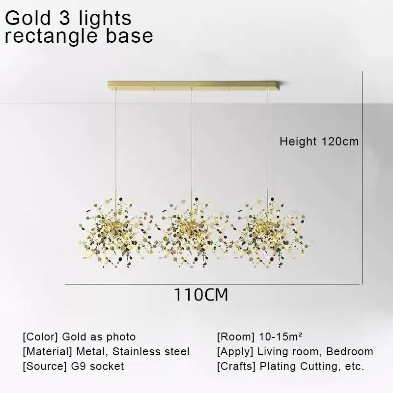 Afralia™ Gold LED Ceiling Pendant Light Fixture for Home Decoration and Modern Living