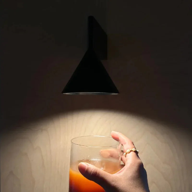 Afralia™ Metal Wall Light LED Sconce Lamp 7W for Bedroom & Living Room