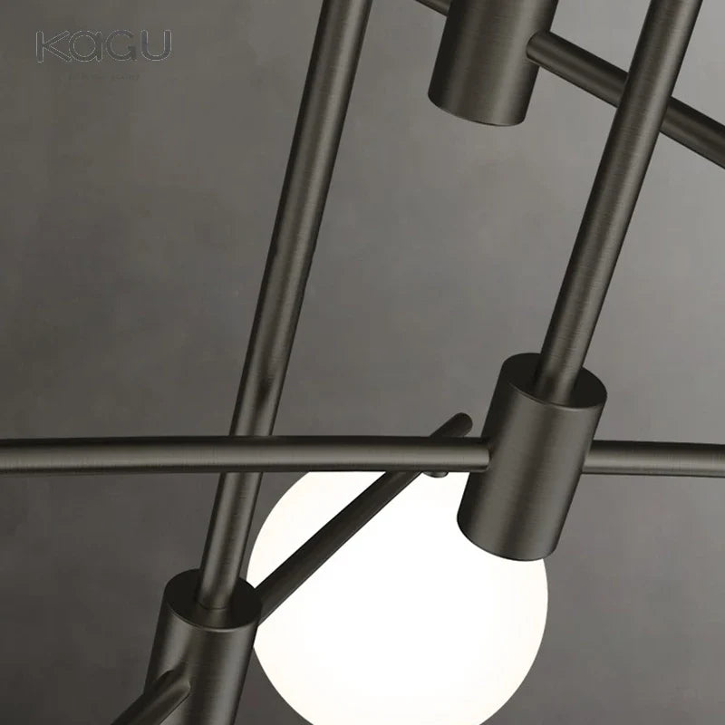 Afralia™ Modern Minimalist Nordic Chandelier for Creative Living Room Decor