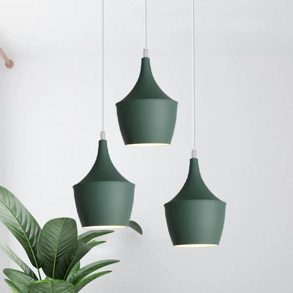Afralia™ Modern Wood Pendant Lights Nordic Hanging Lamps for Living Room and Bar
