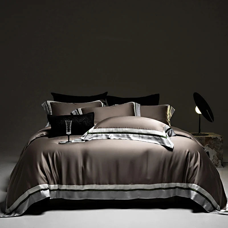 Afralia™ Silky Eucalyptus Fiber Summer Bedding Set - Soft, Cool, Skin-Friendly