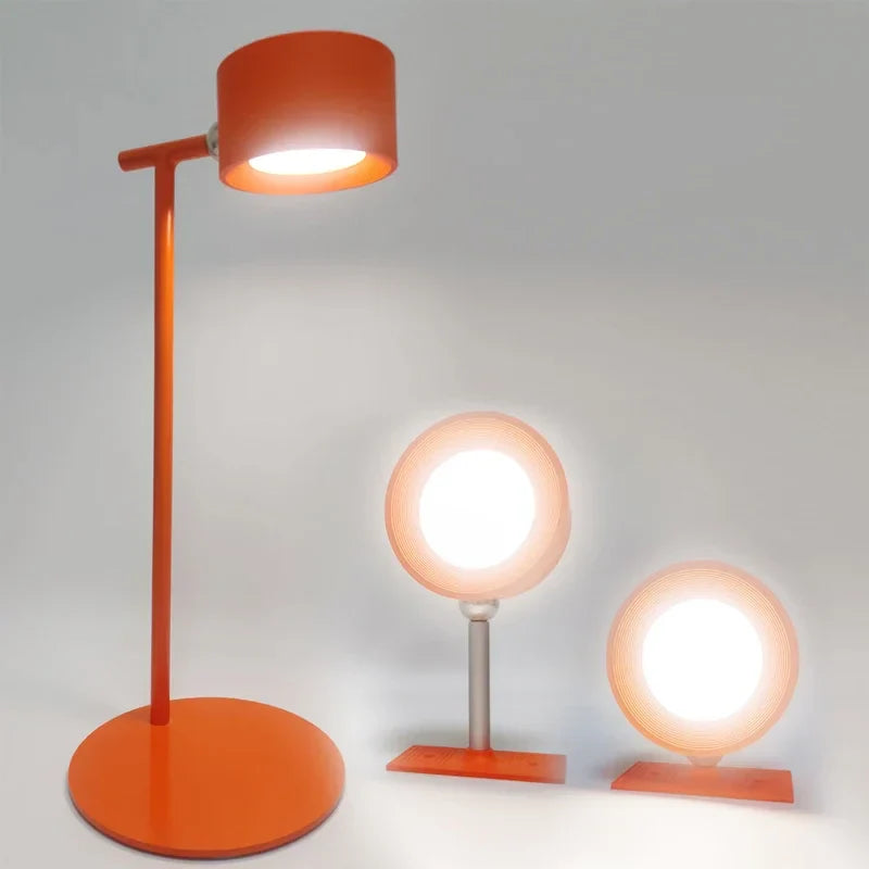 Afralia™ RGB Desk Lamp: Portable, Magnetic, Rechargeable, 360° Rotation, Wall Mount, Reading Light