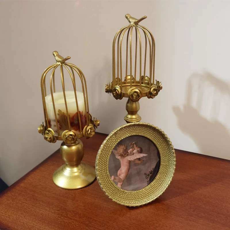 Afralia™ Birdcage Style Ornament for Wedding & Home Décor Table Centerpieces