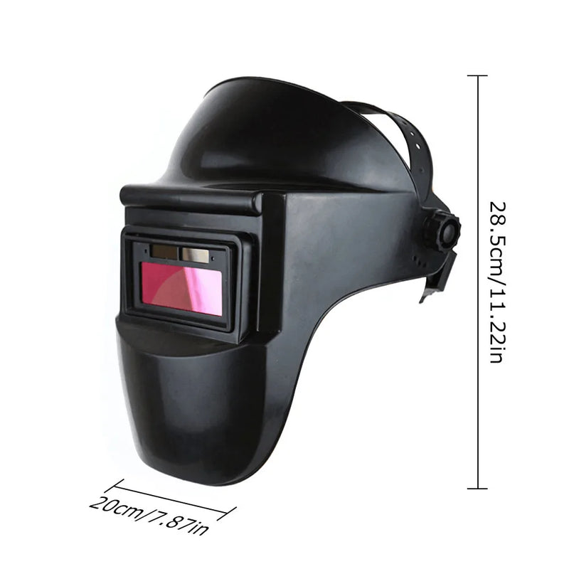 Afralia™ Solar-Powered Auto Darkening Welding Helmet with Adjustable Shade 4/9-13