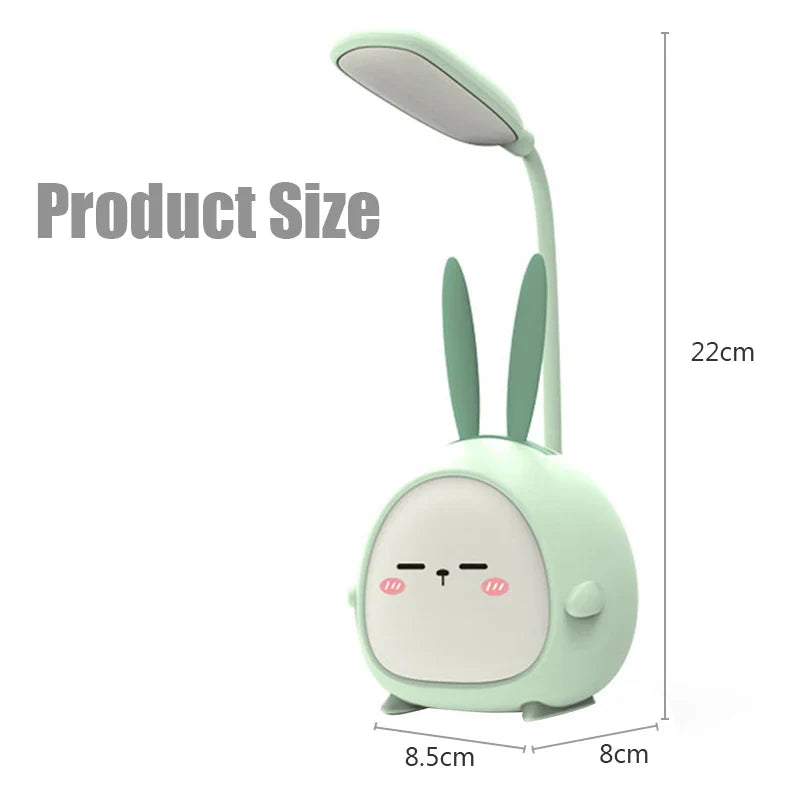 Afralia™ Cartoon LED Desk Lamp: Cute & Colorful Eye-Protective Night Light