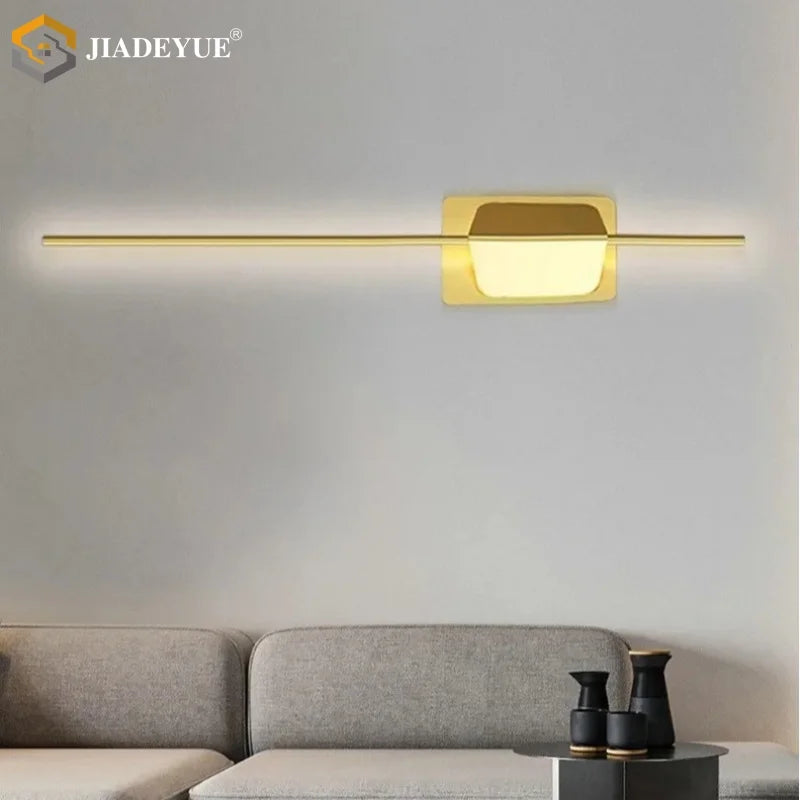 Nordic LED Wall Lamp for Living Room and Bedroom by Afralia™ - Modern Minimalist Design