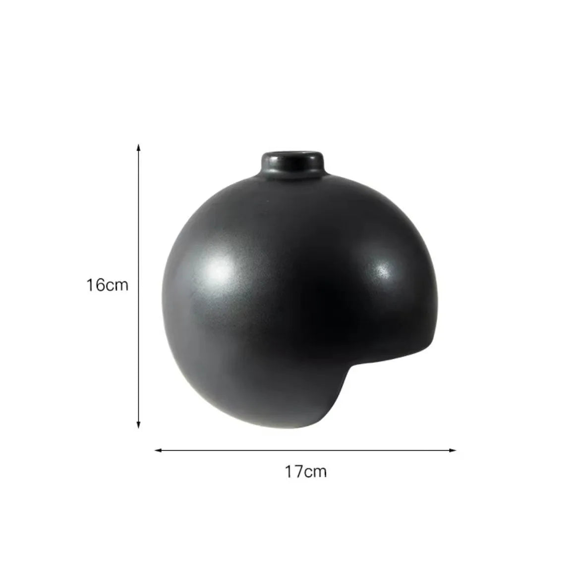 Afralia™ Modern Ceramic Vase Creative Decor for Home Office Flowers Arrangement