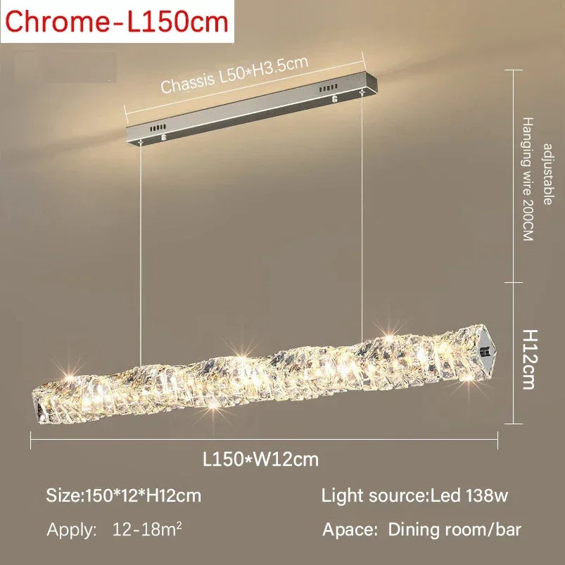 Afralia™ Crystal LED Ceiling Chandelier: Modern Luxury Living Room Wall Lamp