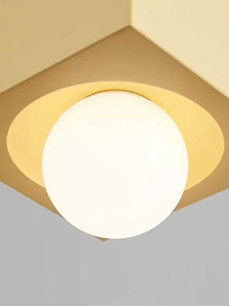 Afralia™ Minimalist Square Chandelier Dining Room Lamp Online Celebrity Light Luxe Designer
