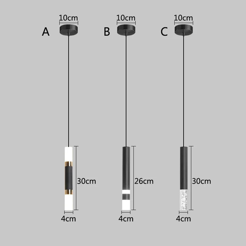 Afralia™ LED Pendant Light: Modern Indoor Hanging Lamp for Dining Room Living Room Decoration