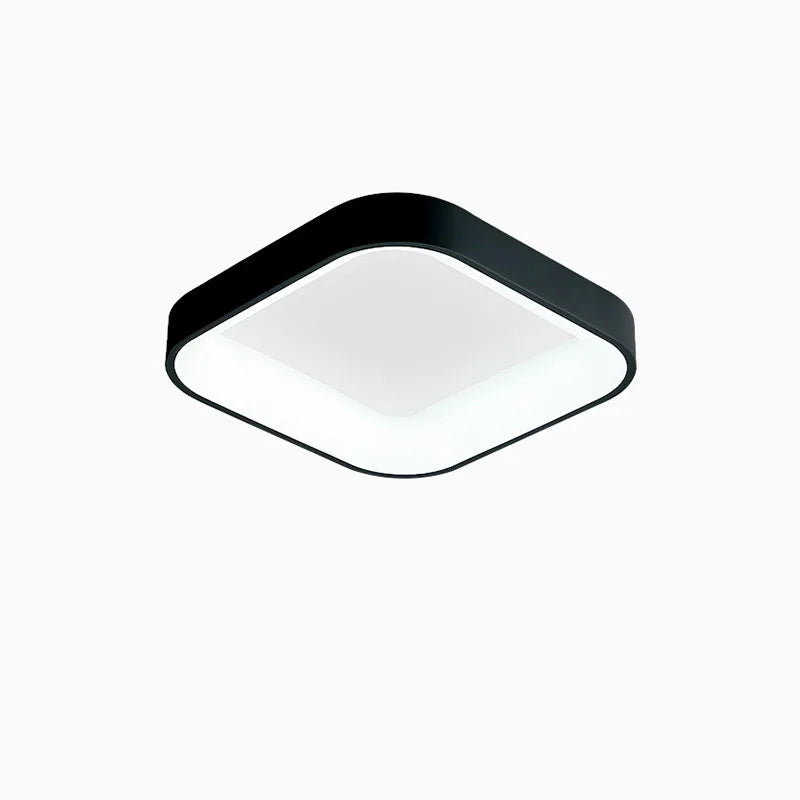 Afralia™ Modern LED Ceiling Lights for Living Room, APP Dimmable Bedroom Lamp, Office Study Decor