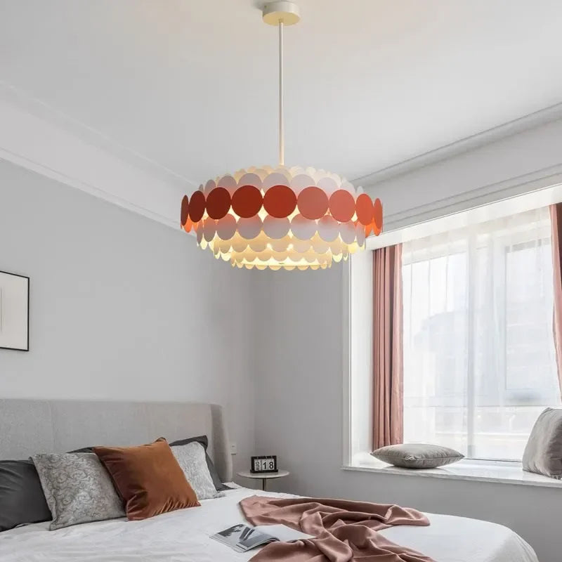 Afralia™ Minimalist Ceiling Chandelier Hanging Lamps for Living Room & Bedroom
