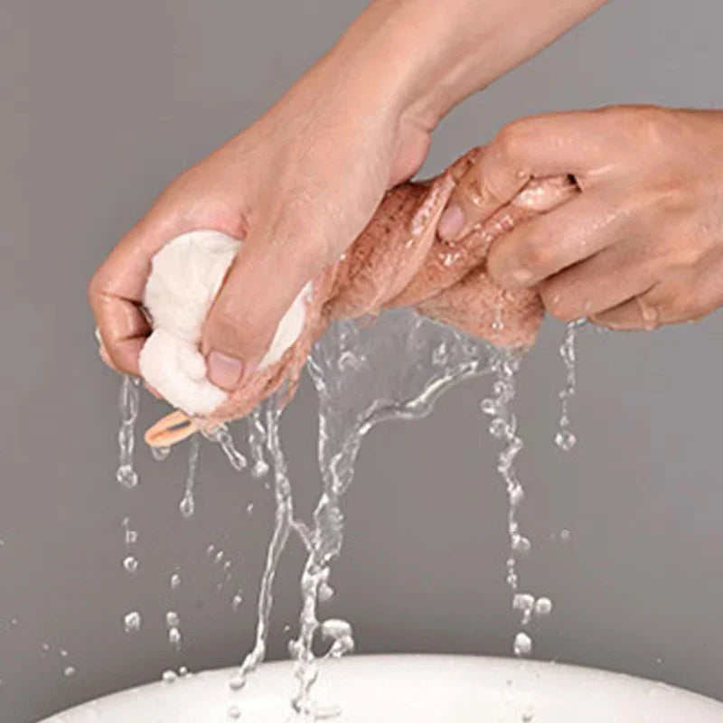 Afralia™ Cloudy Day Hand Towel - Antibacterial Bamboo Charcoal Fiber Kitchen & Bath Soft Towel