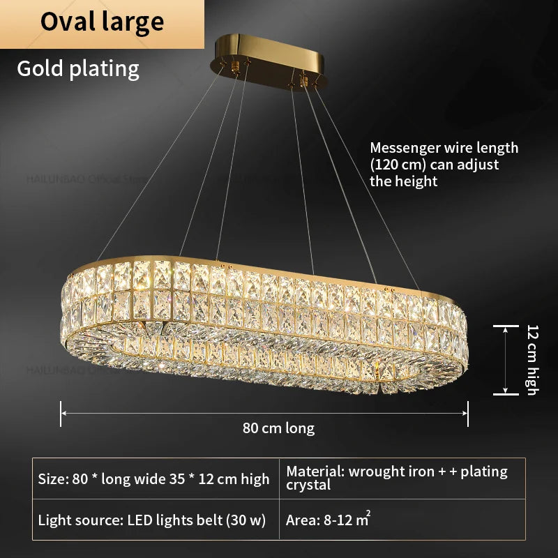 Afralia™ Crystal Chandelier: French Vintage Luxury Lighting for Living Room & Dining Room