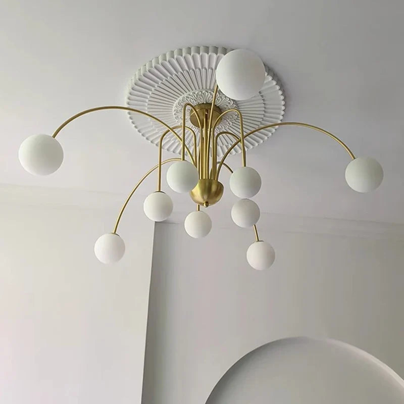 Afralia™ Modern LED Pendant Chandeliers for Living Room and Dining Room