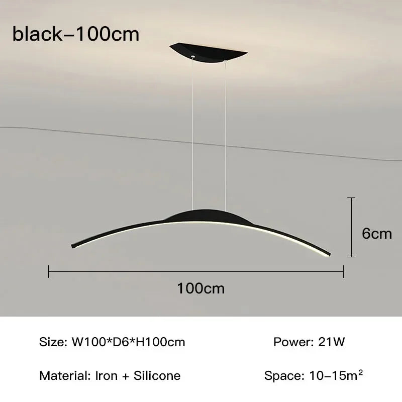 Afralia™ Modern Nordic LED Chandelier for Dining Table and Home Decor