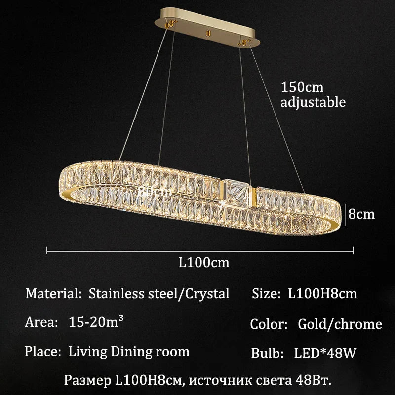 Afralia™ Crystal Chandeliers: Modern Luxury Lighting for Home Villa Living Dining Room Decor