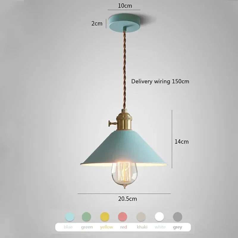 Afralia™ Modern Macaron Colorful Chandelier: Add Vibrance to Your Space