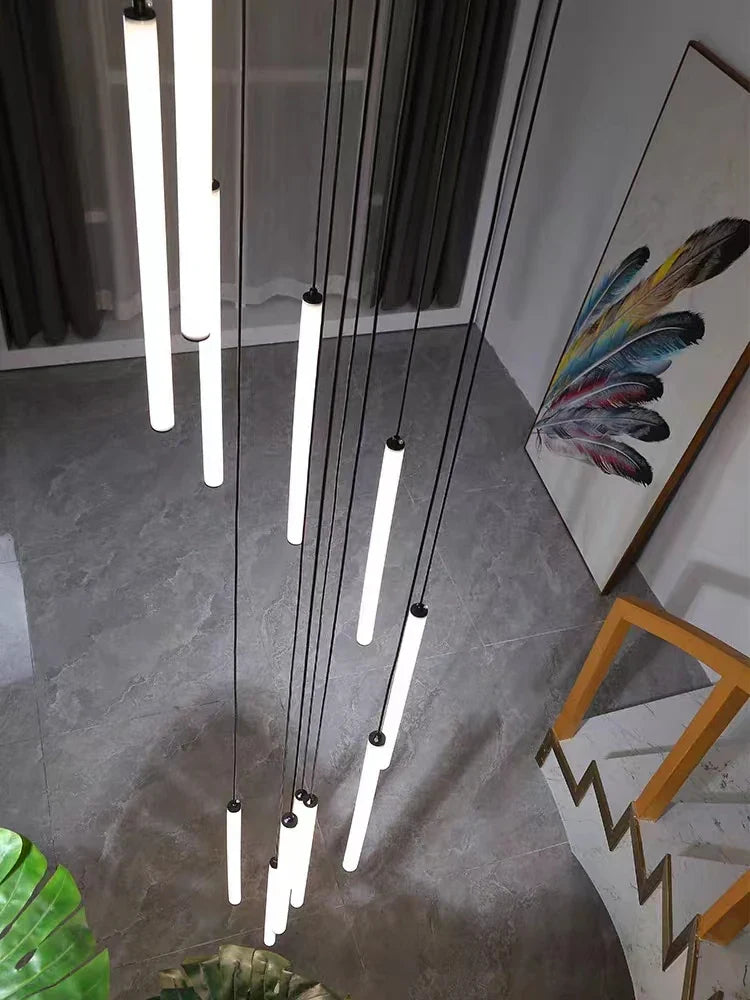 Afralia™ Luxury LED Ceiling Chandelier for Home, Hotel & Restaurant Lighting