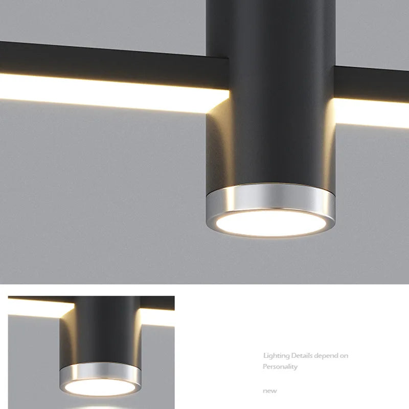 Afralia™ Modern LED Suspension Pendant Lamp for Kitchen, Dining, and Restaurant Decor