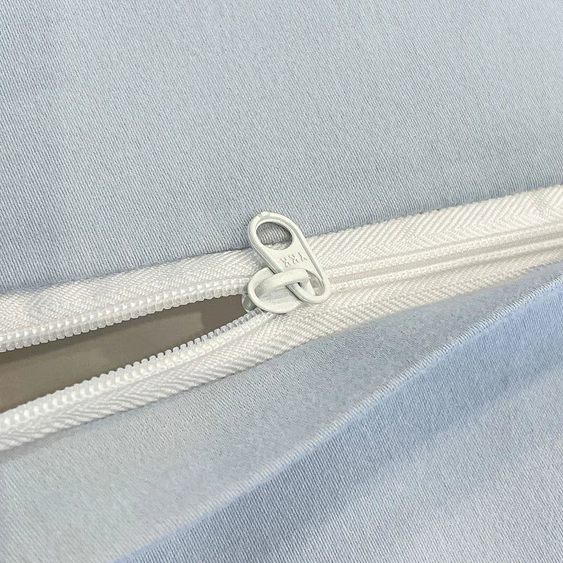 Afralia™ Gold Ginkgo Leaf Embroidery Bedding Set - 100% Cotton Luxury 4Pcs