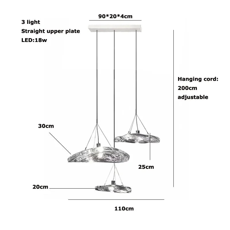 Afralia™ Manta Crystal Pendant Lamp: Italian Design UFO Luxury Light for Dining Room & Bedroom