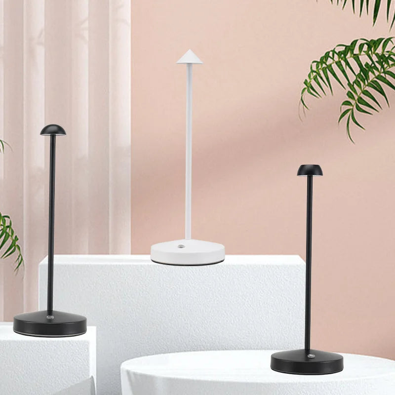 Afralia™ Touch LED Table Lamp for Home, Hotel, Bar, Coffee Shop