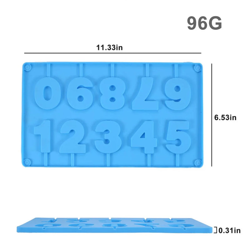 Afralia™ Silicone Number Mold for Cake Decorating & Baking - 2024