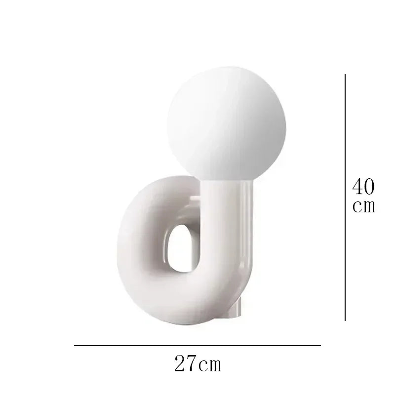 Afralia™ Resin Table Lamp: Modern Design for Bedroom & Living Room