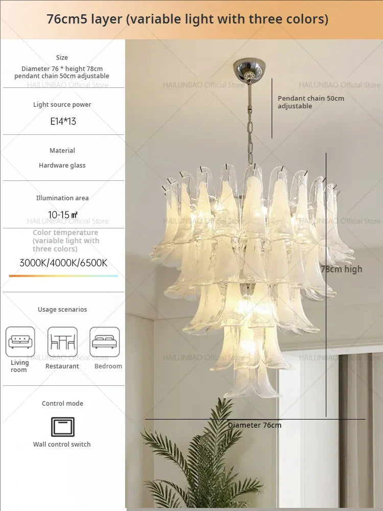 Afralia™ Elegant Crystal Chandelier for Duplex Apartment & Villa Staircase