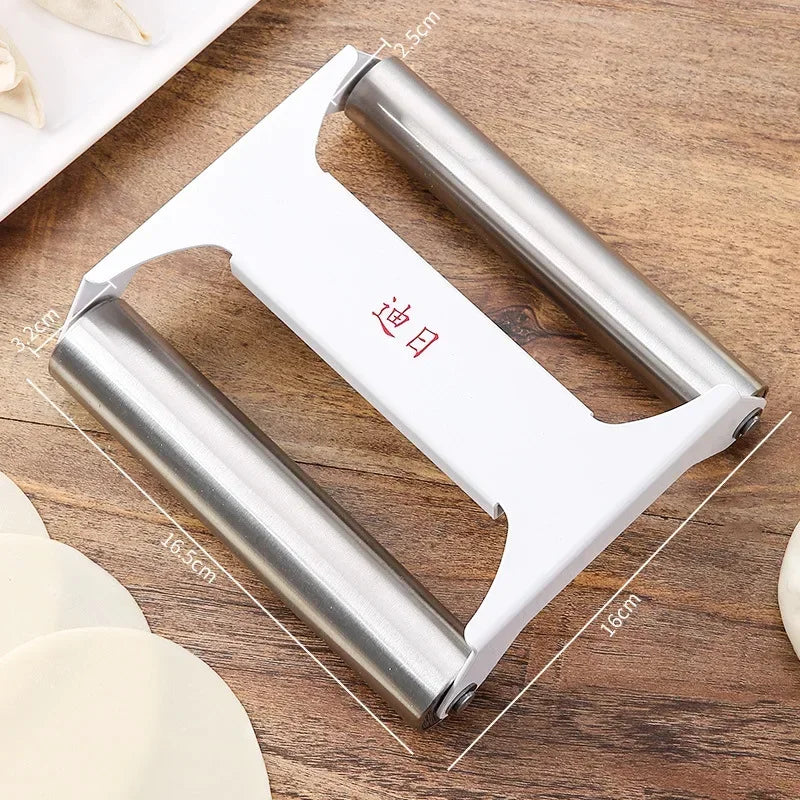 Afralia™ Stainless Steel Pastry Pizza Roller Docker for Baking and Cooking