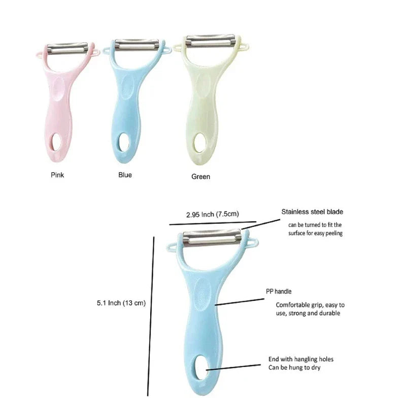 Afralia™ Ceramic Kitchen Peeler Fruit Grater Slicer Cutter Gadget Kitchenware