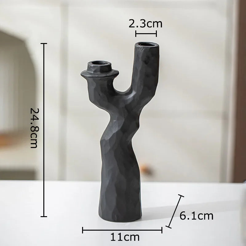 Afralia™ Ceramic Tree Branch Vase for Aesthetic Room Decor