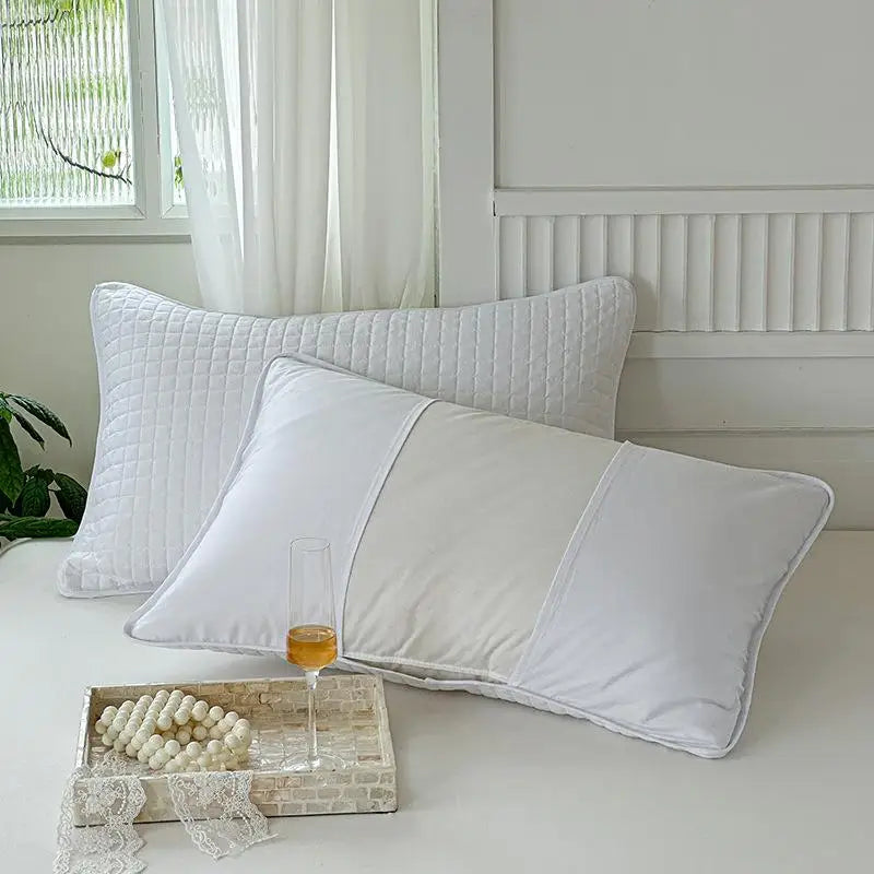Afralia™ Cotton Pillowcase Shield for Sweat Protection and Breathable Comfort