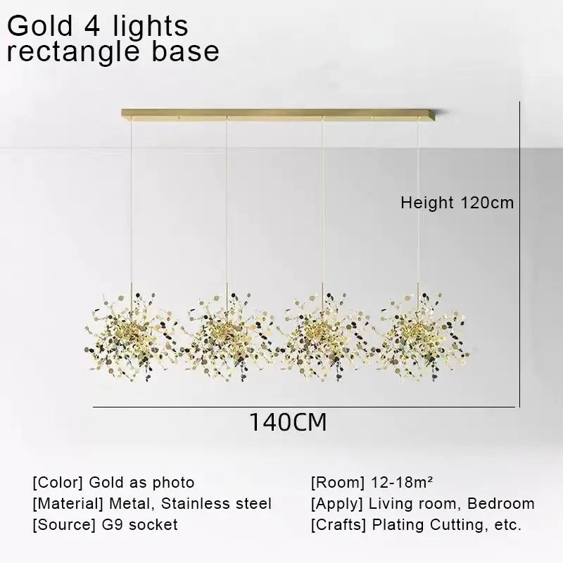 Afralia™ Gold LED Ceiling Pendant Light Fixture for Home Decoration and Modern Living
