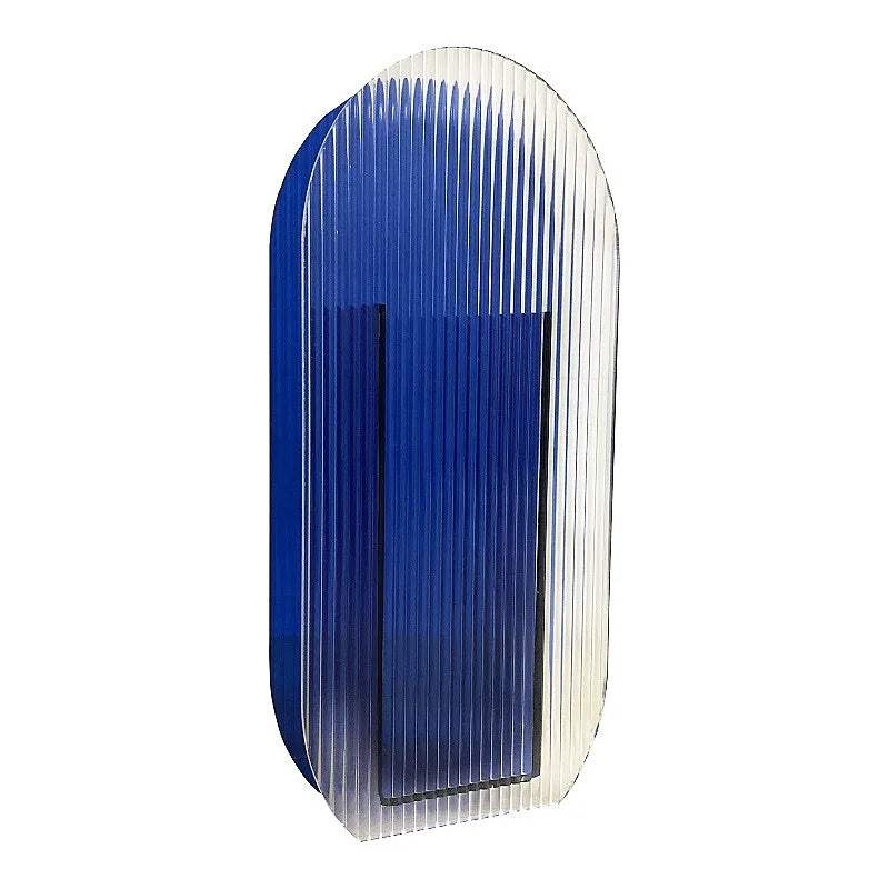 Afralia™ Acrylic Flower Vase Colorful Contemporary Floral Container for Home Office