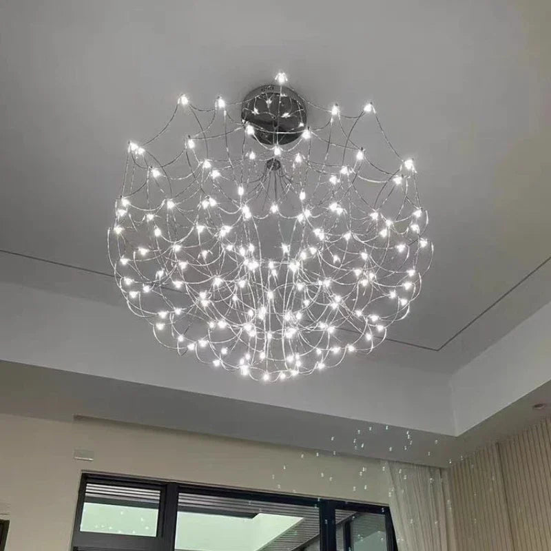 Afralia™ Starry Fireflies LED Branches Lamp for Duplex Townhouse Living Room