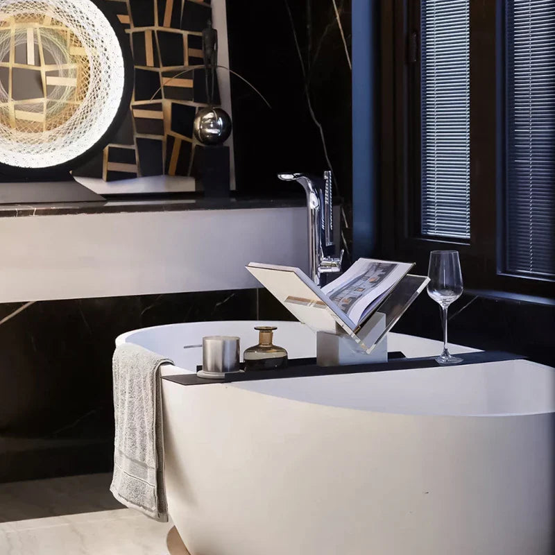 Afralia™ Marble Bookends: Creative Acrylic Bookshelf Holder for Elegant Home Decor